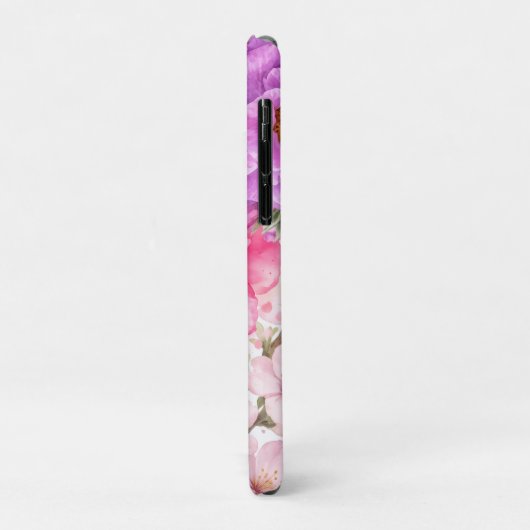 Persoonlijk Bloemendesign Case-Mate iPhone Case (Achterkant/links)