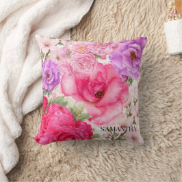 Persoonlijk Bloemendesign Kussen