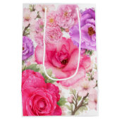 Persoonlijk Bloemendesign Medium Cadeauzakje (Achterkant)