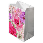 Persoonlijk Bloemendesign Medium Cadeauzakje (Achterkant Gekanteld)