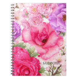 Persoonlijk Bloemendesign Notitieboek