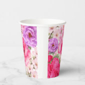 Persoonlijk Bloemendesign Papieren Bekers (Rechts)
