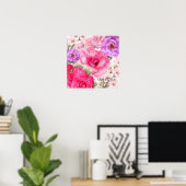 Persoonlijk Bloemendesign Poster (Thuiskantoor)