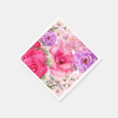 Persoonlijk Bloemendesign Servet (Hoek)