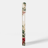 Persoonlijk bloemeninitiaalmonogram Case-Mate iPhone case (Achterkant / Rechts)