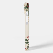 Persoonlijk bloemeninitiaalmonogram Case-Mate iPhone case (Achterkant / Links)