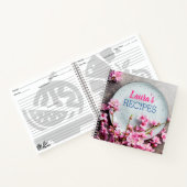 Persoonlijk bloemenreceptenboek – Aangepaste naam Notitieboek (Binnen)