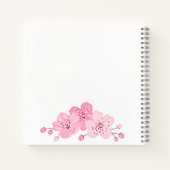 Persoonlijk bloemenreceptenboek – Aangepaste naam Notitieboek (Achterkant)