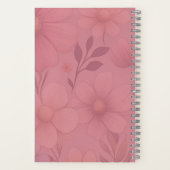 Persoonlijk bloemnotitieboek notitieboek (Achterkant)