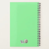 Persoonlijk bloemstuk bruidsmeisje cadeau planner (Achterkant)