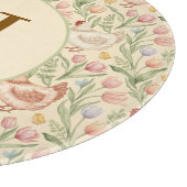 Persoonlijk Boerderij Monogram Glas Bord Snijplank (Hoek)