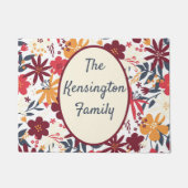 Persoonlijk Boheems DOORMAT Deurmat (Voorkant)