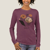 Persoonlijk Boho Botanisch Lang Mouw Shirt | Mo (Voorkant)