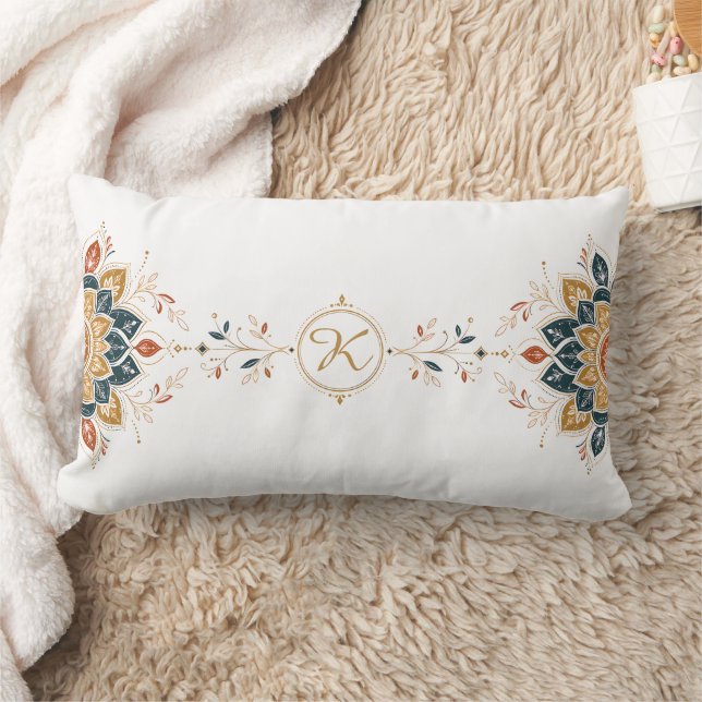 Persoonlijk Boho Mandala Lenden Kussen Kunstontwer (Deken)