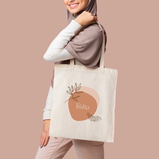 Persoonlijk boho minimalistisch   tote bag