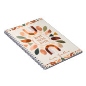 Persoonlijk Boho Moeder Notitieboek Cadeau (Rechterzijde)