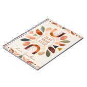 Persoonlijk Boho Moeder Notitieboek Cadeau (Linkerzijde)