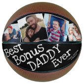 Persoonlijk bonus papa- cadeau basketbalgeschenk basketbal (Voorkant)