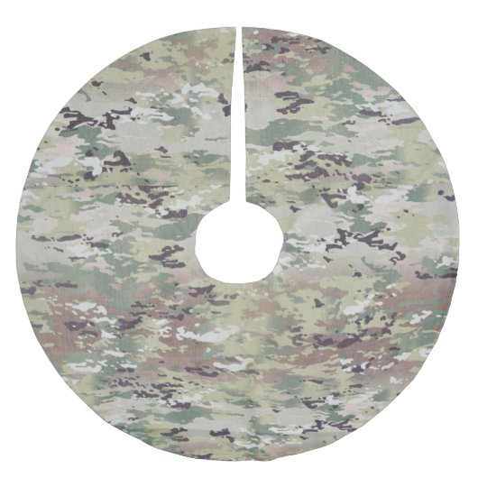 Persoonlijk boomskirt Army OCP Camo Uniform Camo Kerstboom Rok (Voorkant)