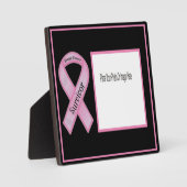 Persoonlijk Borstkanker Overlevende Foto Lijst Fotoplaat (Voorkant)