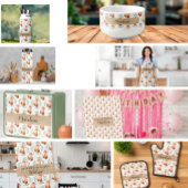 Persoonlijk bosvos kinderbadkamerdecor douchegordijn