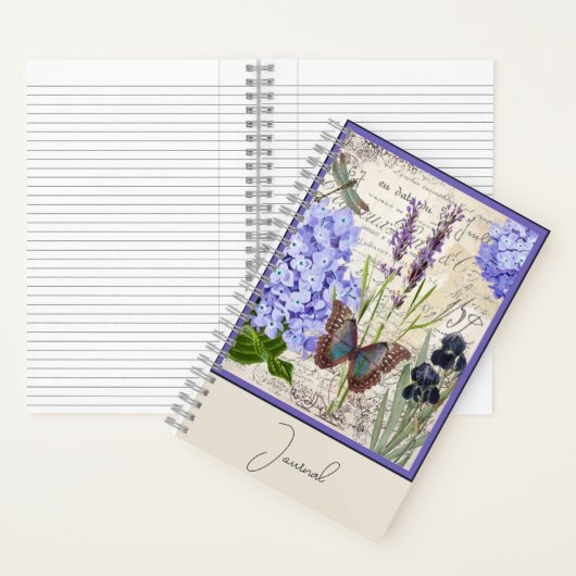 Persoonlijk botanisch dagboek notitieboek (Binnen)