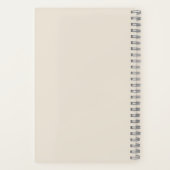 Persoonlijk botanisch dagboek notitieboek (Achterkant)