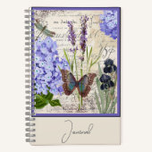 Persoonlijk botanisch dagboek notitieboek (Voorkant)