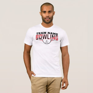 Persoonlijk Bowling Team T-Shirt