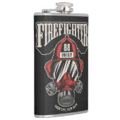 Persoonlijk brandweer masker brandweer helm heupfles (Rechts)