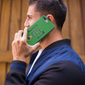 Persoonlijk Braziliaans Voetbal Legenda Rugnummer Case-Mate iPhone Case