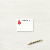 Persoonlijk Breigeschenk Post-it® Notes (Op bureau)