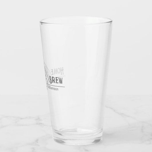 Persoonlijk Brew Pub Beer Glass Glas (Links)
