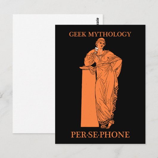 Persoonlijk Briefkaart (Voorkant / Achterkant)