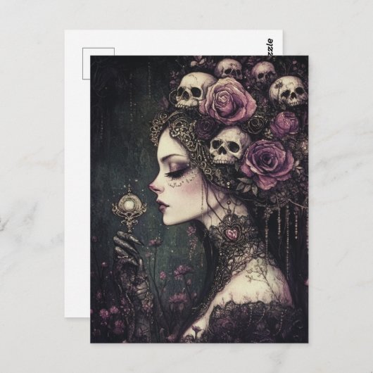 Persoonlijk Briefkaart (Voorkant / Achterkant)