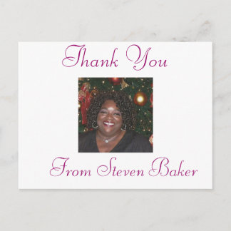 persoonlijk briefkaart