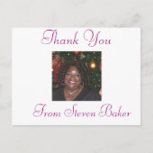 persoonlijk briefkaart (Voorkant)