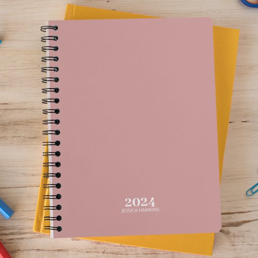 Persoonlijk briefpapier · Dusty Roos Weekly Planner