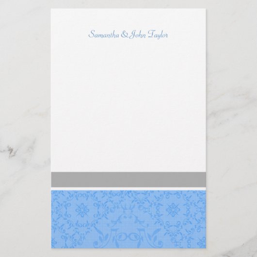 Persoonlijk Briefpapier huwelijk (Voorkant)