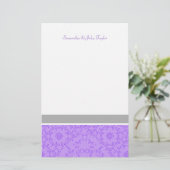 Persoonlijk Briefpapier huwelijk (Staand voorkant)