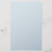 Persoonlijk briefpapier in babyblauw (Achterkant)