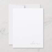 Persoonlijk briefpapier met vintage notities (Voorkant)