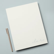 Persoonlijk briefpapier met vintage notities