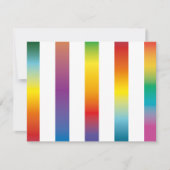 Persoonlijk briefpapier: Regenboog Kaart (Voorkant)