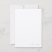 Persoonlijk briefpapier vintage bedankkaart (Voorkant)