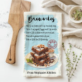Persoonlijk Brownie-recept Theedoek