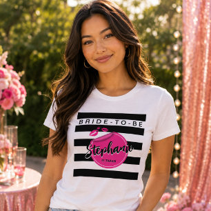 Persoonlijk Bruid-aanstaande Glam Bachelorette Tri Tri-Blend Shirt