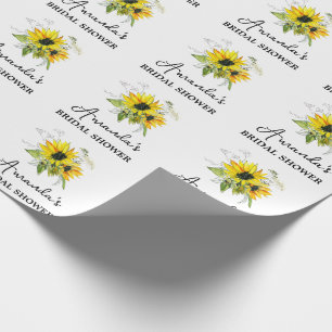 Persoonlijk bruidsfeest Bloemverpakkings papier