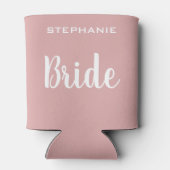 Persoonlijk bruidsfeest voor bruid en bruidsmeisje blikjeskoeler (Achterkant)