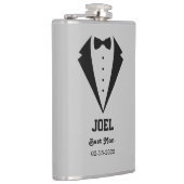 Persoonlijk Bruidsjonker Cadeau Heupfles (Rechts)